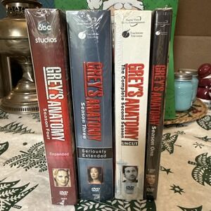 Grey's Anatomy DVD Lot Seasons 1–4 ABC Studios TV Series Medical Drama